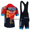 Cykeltøj + Cykelshorts 2023 Bahrain Victorious Rød Sort